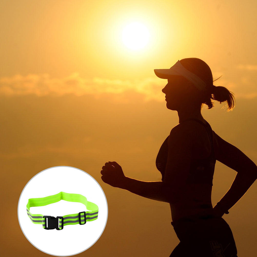 Running Gear Design - 2 шт. Премиум светоотражающий пояс с