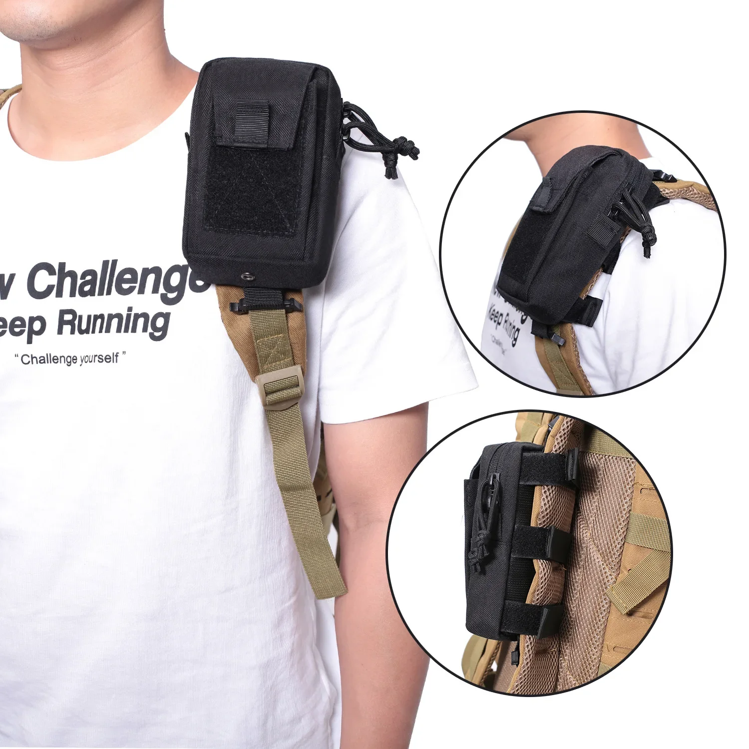 Running Gear Backpack - Ремешок для телефона с креплением Molle,