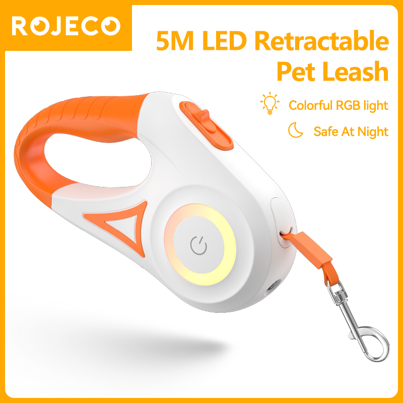 Running Gear Dog - ROJECO 5 м автоматический поводок для