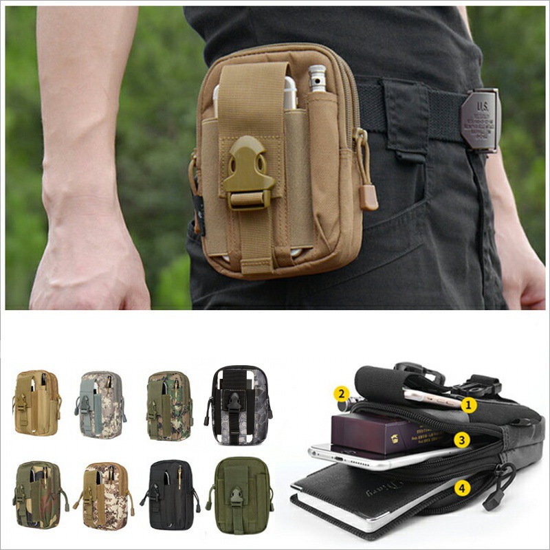 Running Gear Backpack - Маленькая поясная сумка Molle, держатель для