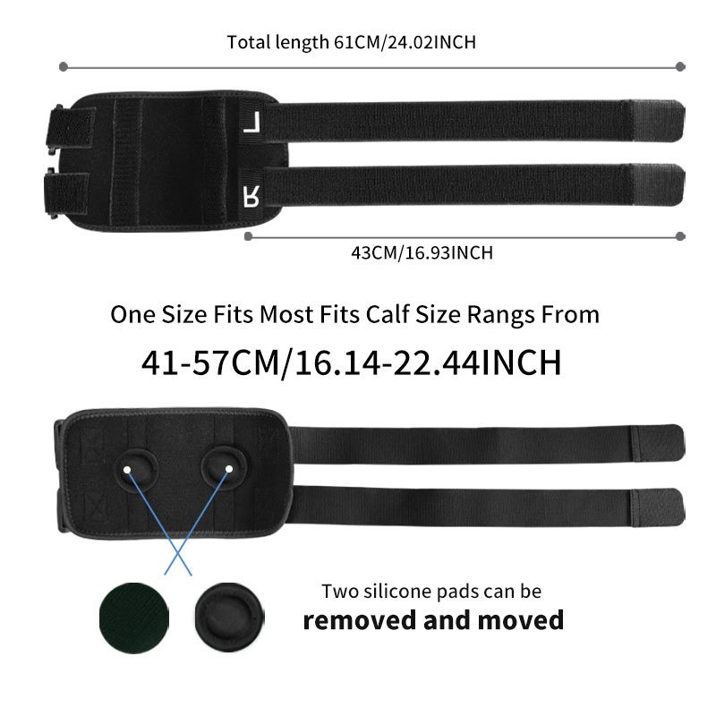 Running Recovery Gear - 1 пара дышащих компрессионных наколенников для