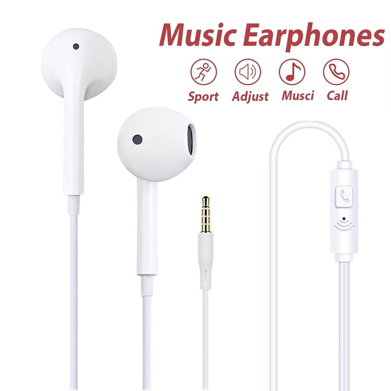 Проводные наушники 3,5 мм с ми – обзор и цена Running Gear Headphones